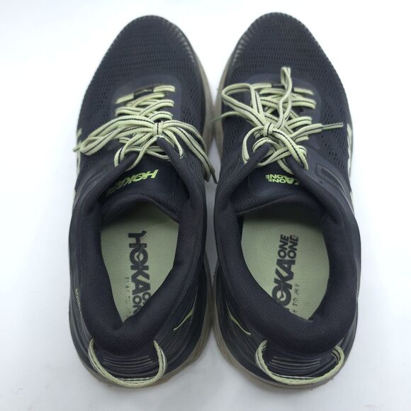 HOKA ONE ONE BONDI 7 MEN\'S RUNNING SHOES BLUE GRAPHITE BUTTERFLY US 11.5